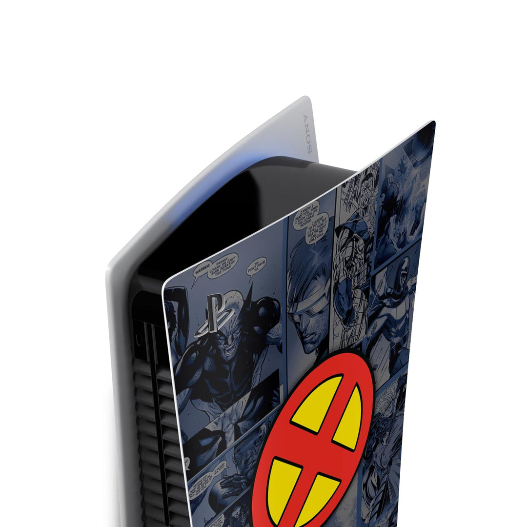 Skin Anti-Rage PS5 Fat Vertical - X-Men Comics - Pop Arte Skins - foto 3