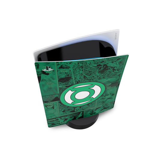 Skin Anti-Rage PS5 Fat Vertical - Lanterna Verde Comics