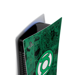 Skin Anti-Rage PS5 Fat Vertical - Lanterna Verde Comics - Pop Arte Skins - foto 3