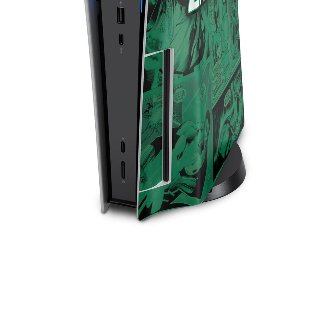 Skin Anti-Rage PS5 Fat Vertical - Lanterna Verde Comics - Pop Arte Skins - foto 6