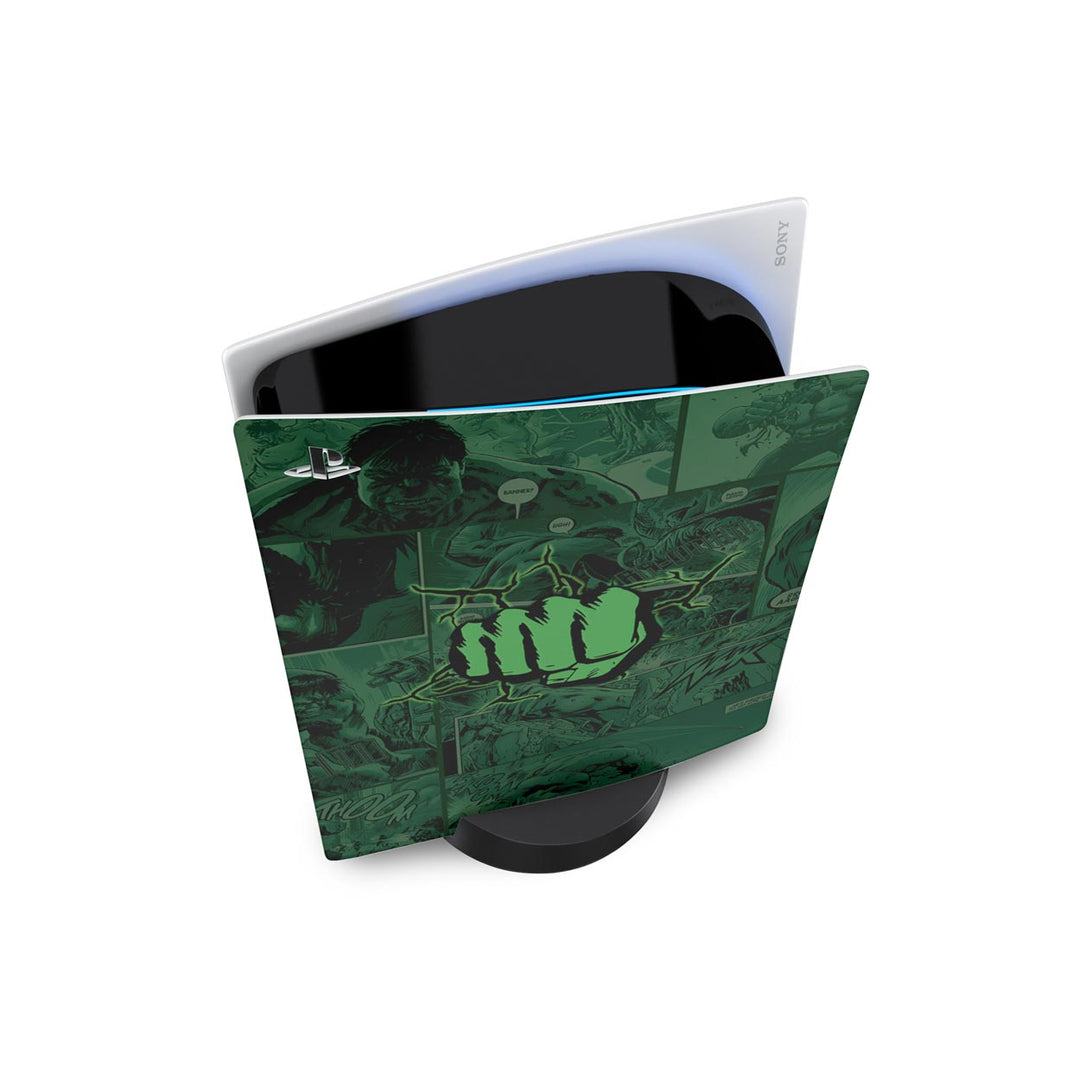 Skin Anti-Rage PS5 Fat Vertical - Hulk Comics - Pop Arte Skins - foto 2