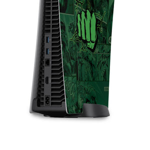 Skin Anti-Rage PS5 Fat Vertical - Hulk Comics - Pop Arte Skins - foto 4