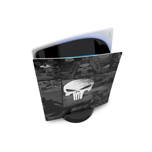 Skin Anti-Rage PS5 Fat Vertical - The Punisher Justiceiro Comics
