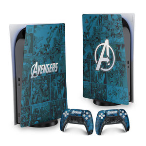 Skin Anti-Rage PS5 Fat Vertical - Avengers Vingadores Comics - Pop Arte Skins - foto 9