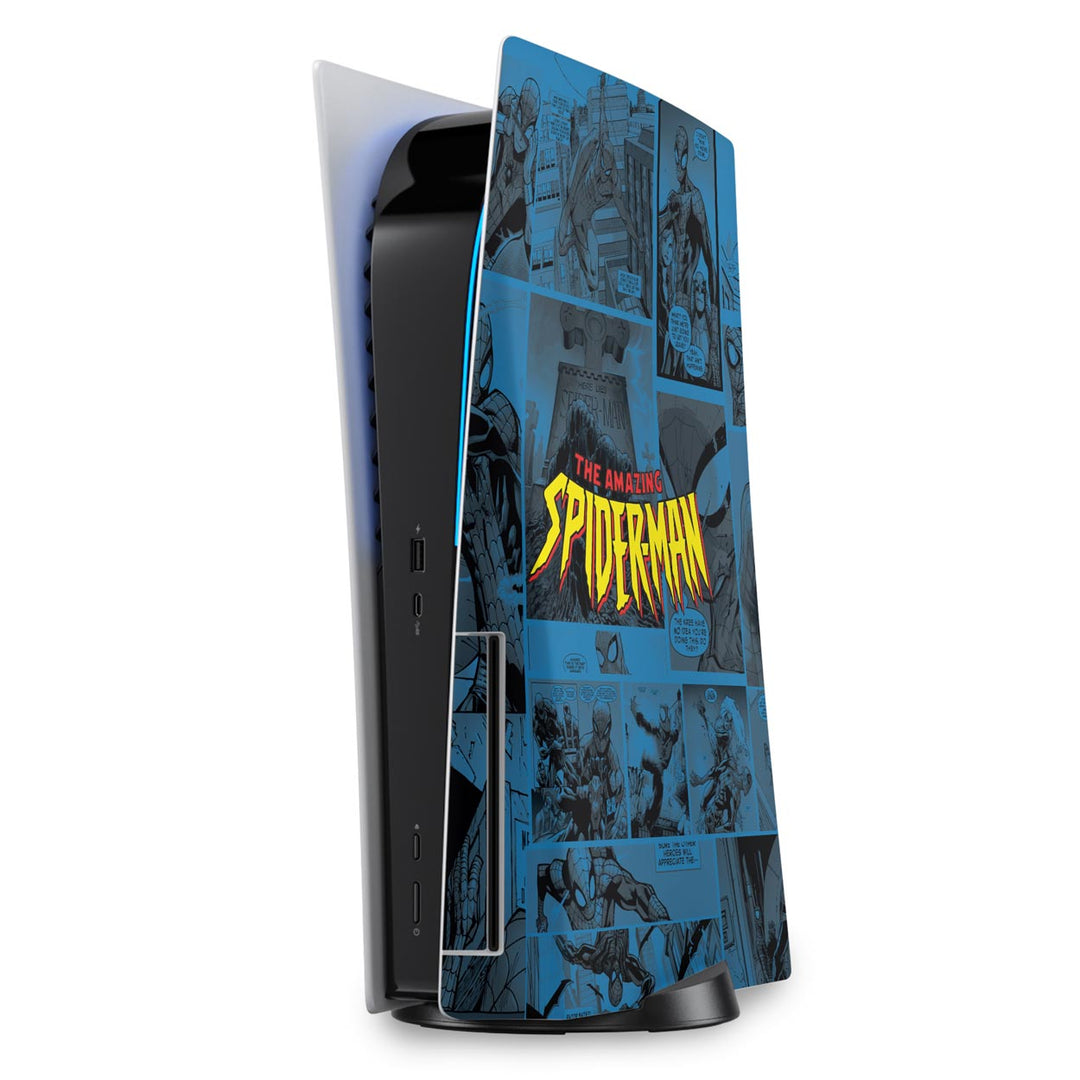 Skin Anti-Rage PS5 Fat Vertical - Homem-Aranha Spider-Man Comics - Pop Arte Skins - foto 5