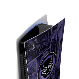 Skin Anti-Rage PS5 Fat Vertical - Pantera Negra Comics - Pop Arte Skins - foto 3