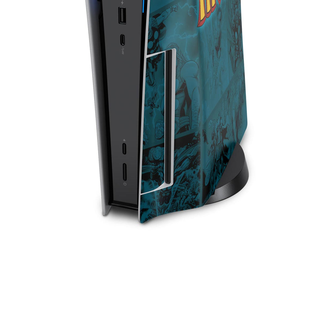 Skin Anti-Rage PS5 Fat Vertical - Thor Comics - Pop Arte Skins - foto 6