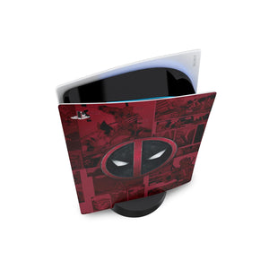 Skin Anti-Rage PS5 Fat Vertical - Deadpool Comics - Pop Arte Skins - foto 2