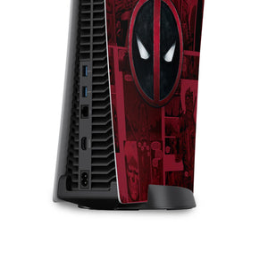 Skin Anti-Rage PS5 Fat Vertical - Deadpool Comics - Pop Arte Skins - foto 4