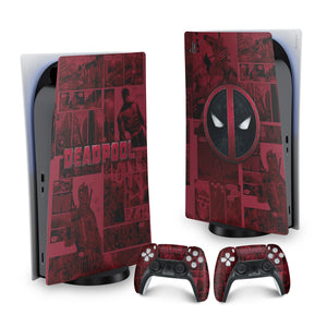 Skin Anti-Rage PS5 Fat Vertical - Deadpool Comics - Pop Arte Skins - foto 9