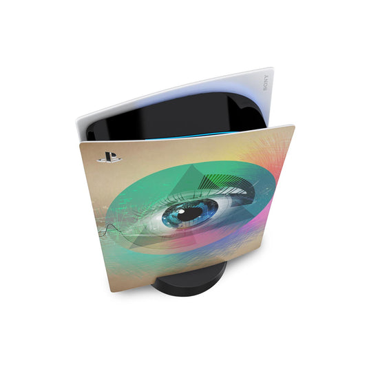 Skin Anti-Rage PS5 Fat Vertical - Abstrato #89