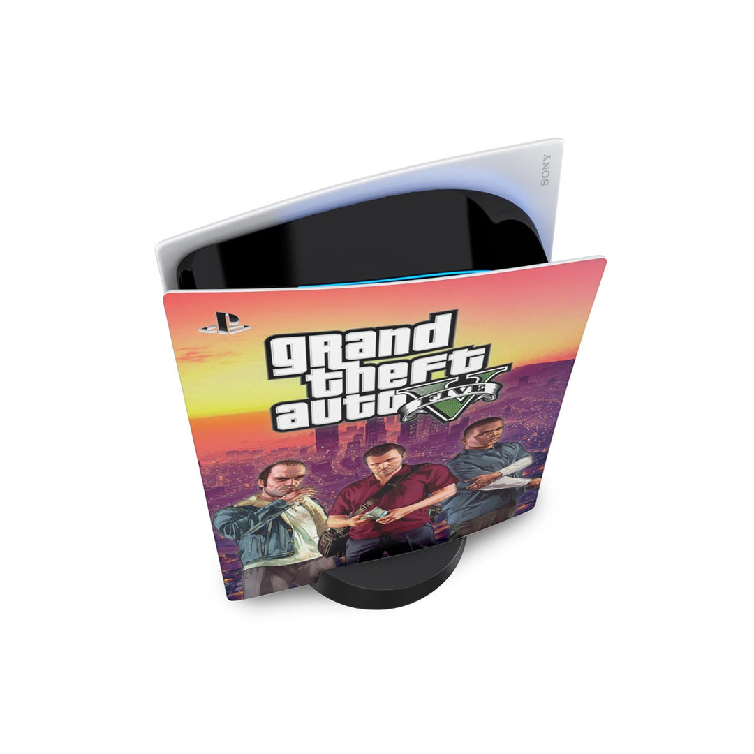 Skin Anti-Rage PS5 Fat Vertical - GTA V - Pop Arte Skins - foto 2