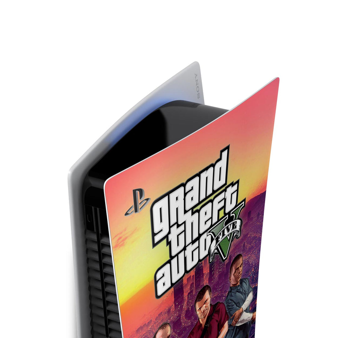 Skin Anti-Rage PS5 Fat Vertical - GTA V - Pop Arte Skins - foto 3
