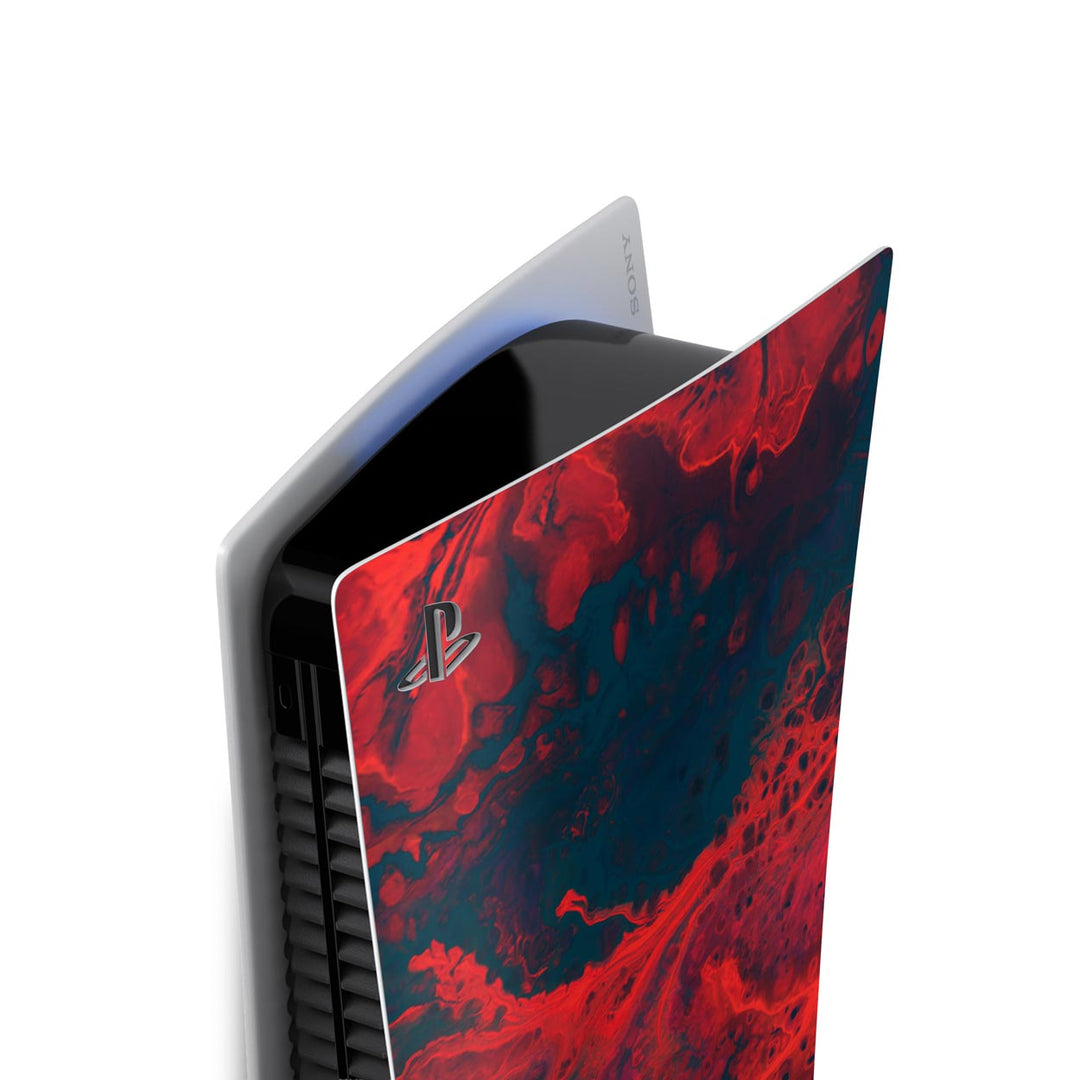 Skin Anti-Rage PS5 Fat Vertical - Abstrato #98 - Pop Arte Skins - foto 3