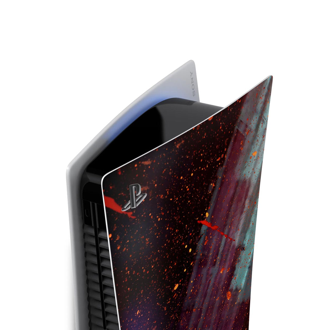 Skin Anti-Rage PS5 Fat Vertical - Abstrato #100 - Pop Arte Skins - foto 3