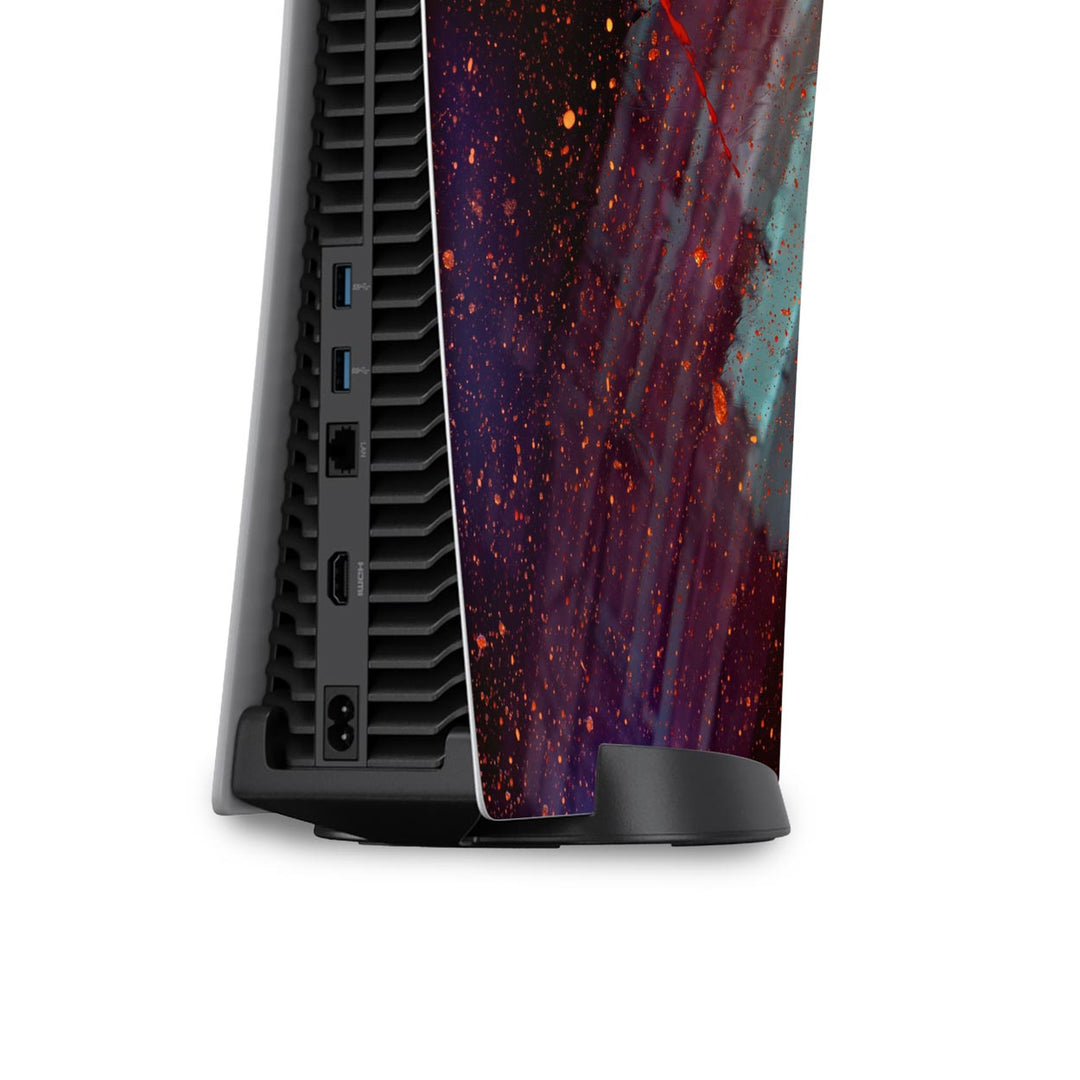 Skin Anti-Rage PS5 Fat Vertical - Abstrato #100 - Pop Arte Skins - foto 4