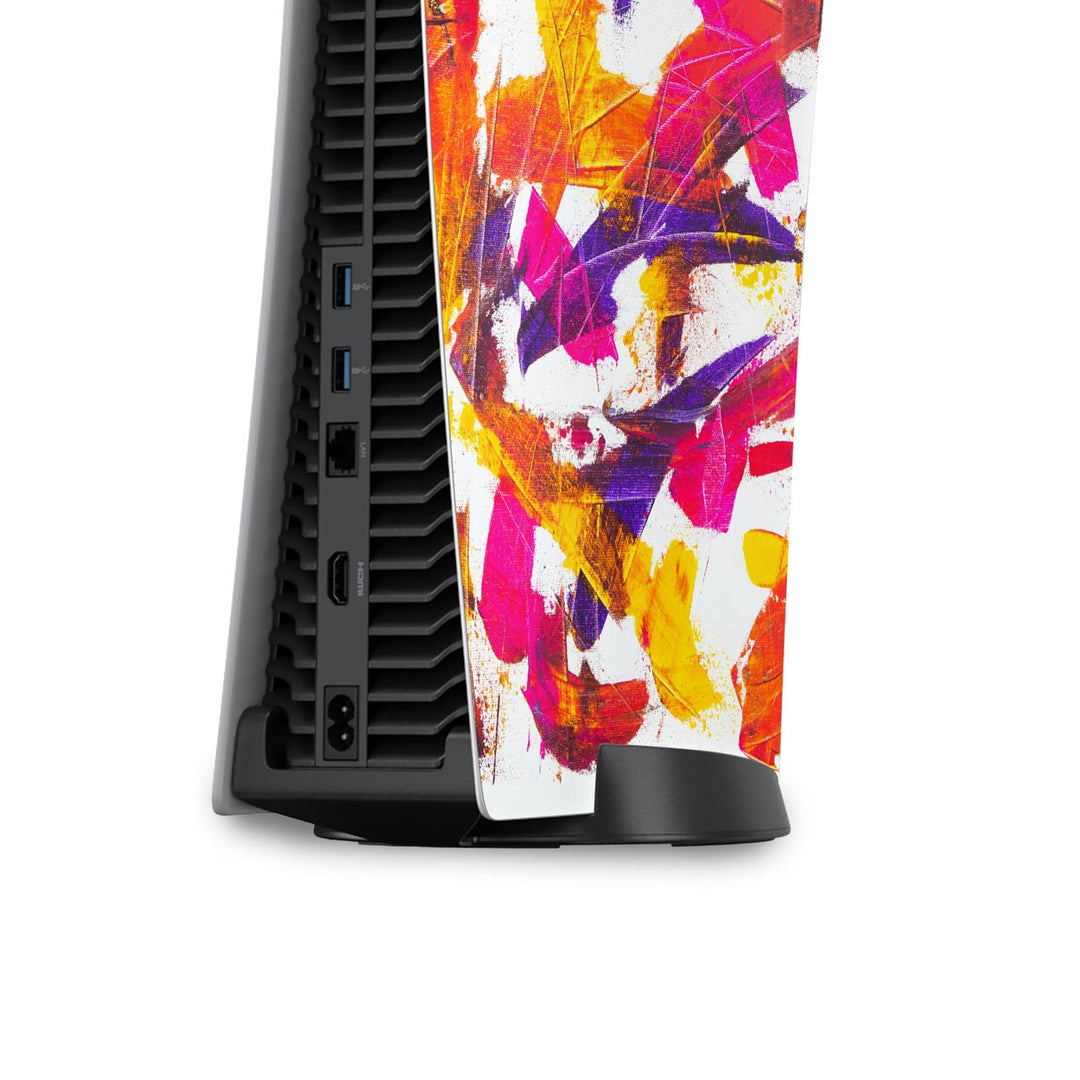 Skin Anti-Rage PS5 Fat Vertical - Abstrato #103 - Pop Arte Skins - foto 4