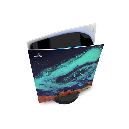 Skin Anti-Rage PS5 Fat Vertical - Abstrato #105