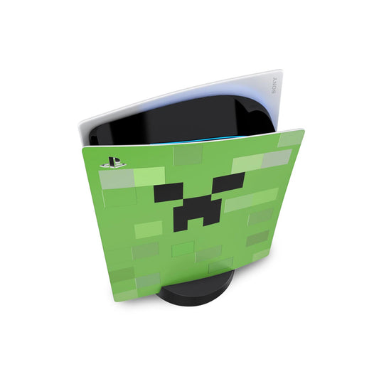 Skin Anti-Rage PS5 Fat Vertical - Creeper Minecraft