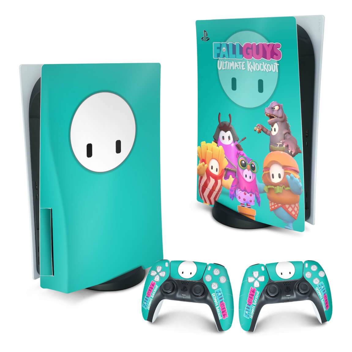 PS5 Fat Skin Anti-Rage Vertical - Fall Guys