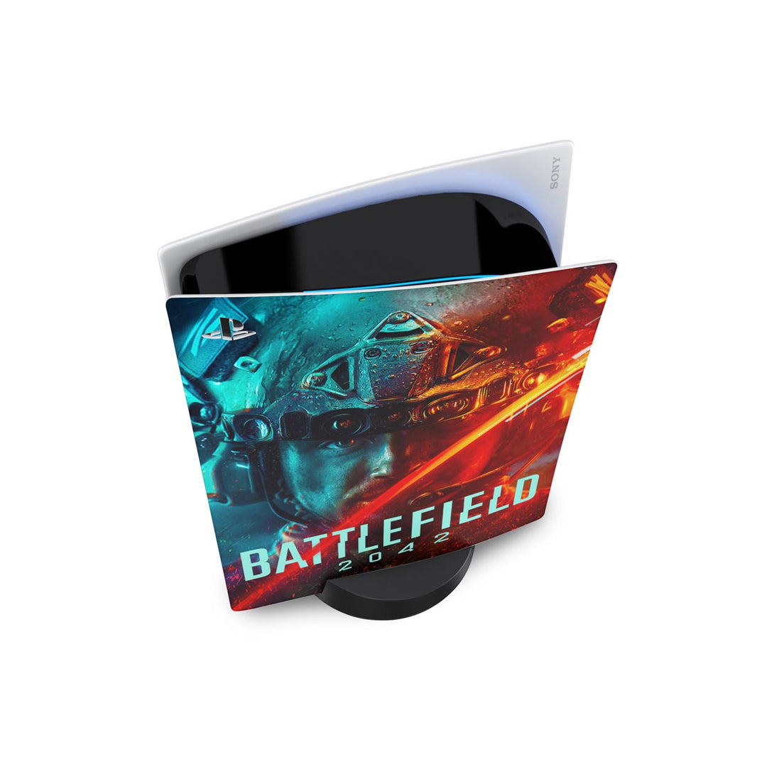 Skin Anti-Rage PS5 Fat Vertical - Battlefield 2042 - Pop Arte Skins - foto 2