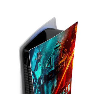 Skin Anti-Rage PS5 Fat Vertical - Battlefield 2042 - Pop Arte Skins - foto 3