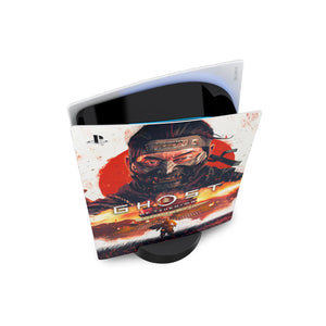 Skin Anti-Rage PS5 Fat Vertical - Ghost Of Tsushima Director's Cut - Pop Arte Skins - foto 2