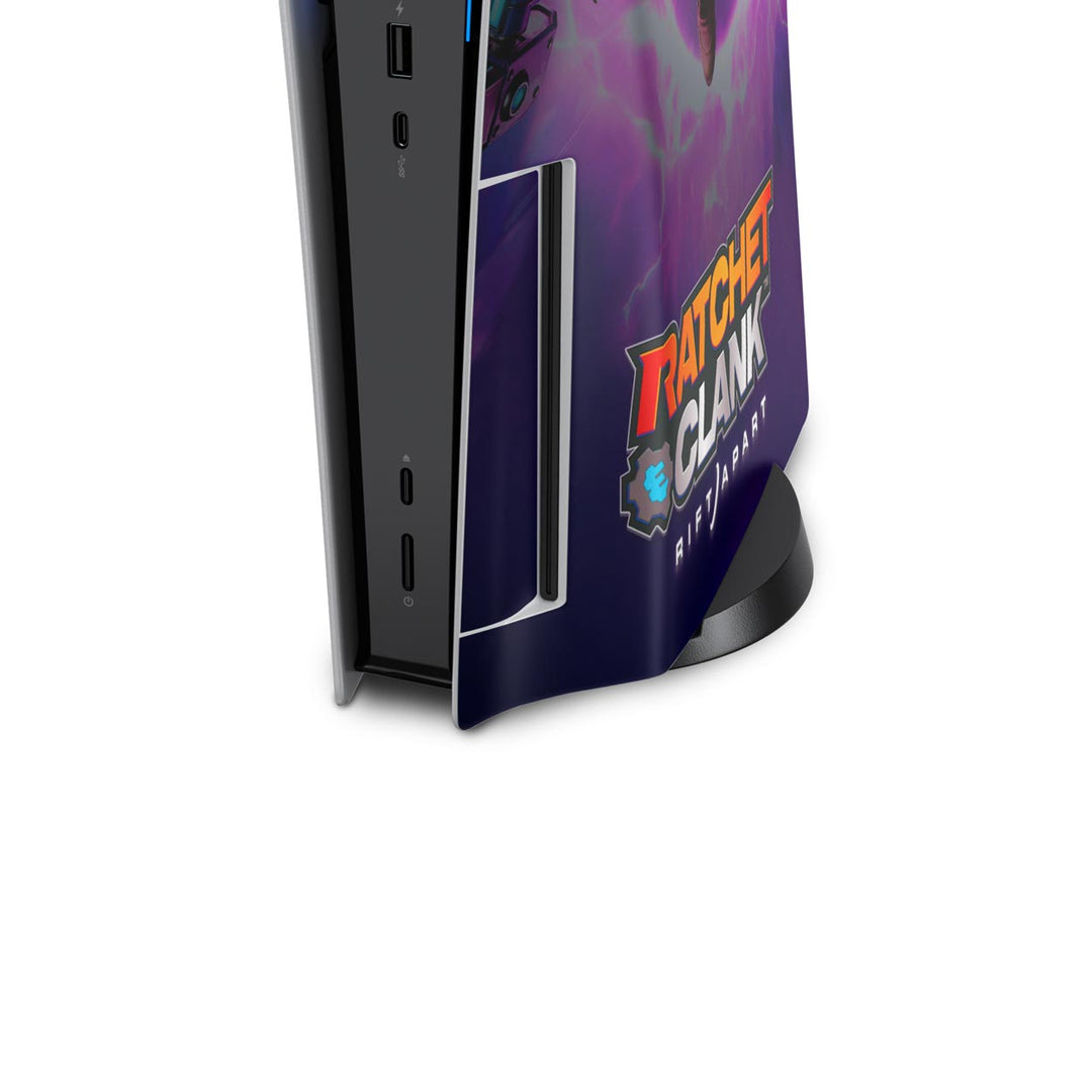 Skin Anti-Rage PS5 Fat Vertical - Ratchet & Clank Rift Apart - Pop Arte Skins - foto 6