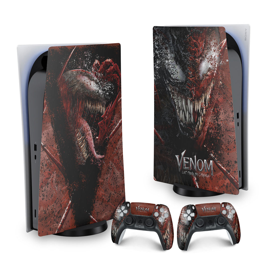 Skin Anti-Rage PS5 Fat Vertical - Venom Tempo de Carnificina - Pop Arte Skins - foto 9