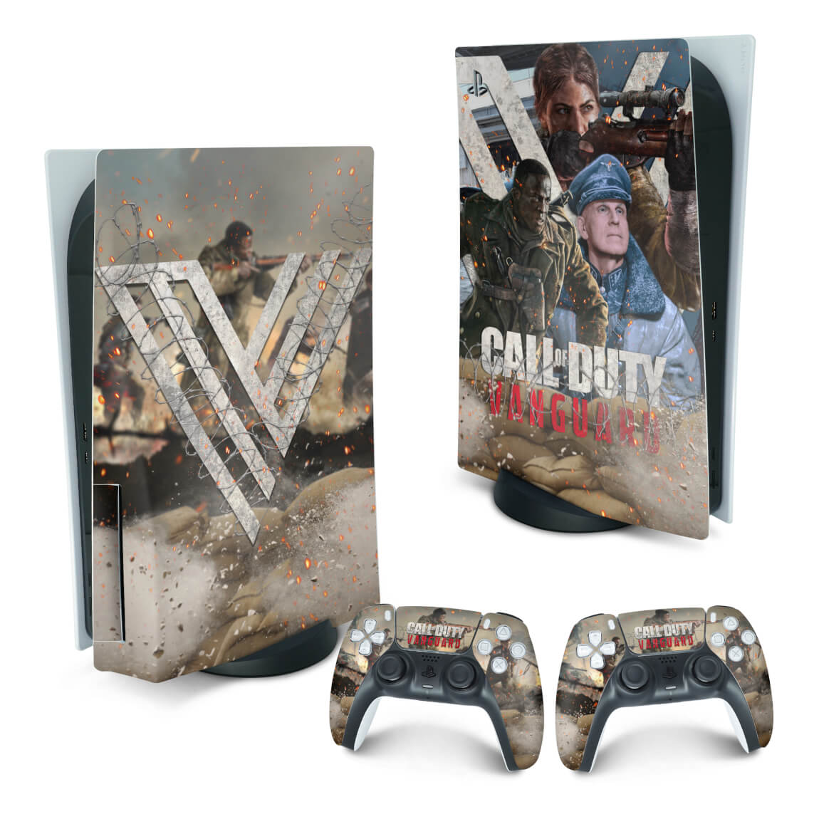 Skin Anti-Rage PS5 Fat Vertical - Call of Duty Vanguard