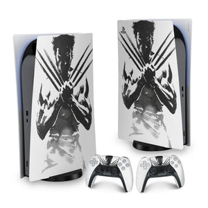 Skin Anti-Rage PS5 Fat Vertical - Wolverine X-men - Pop Arte Skins - foto 9