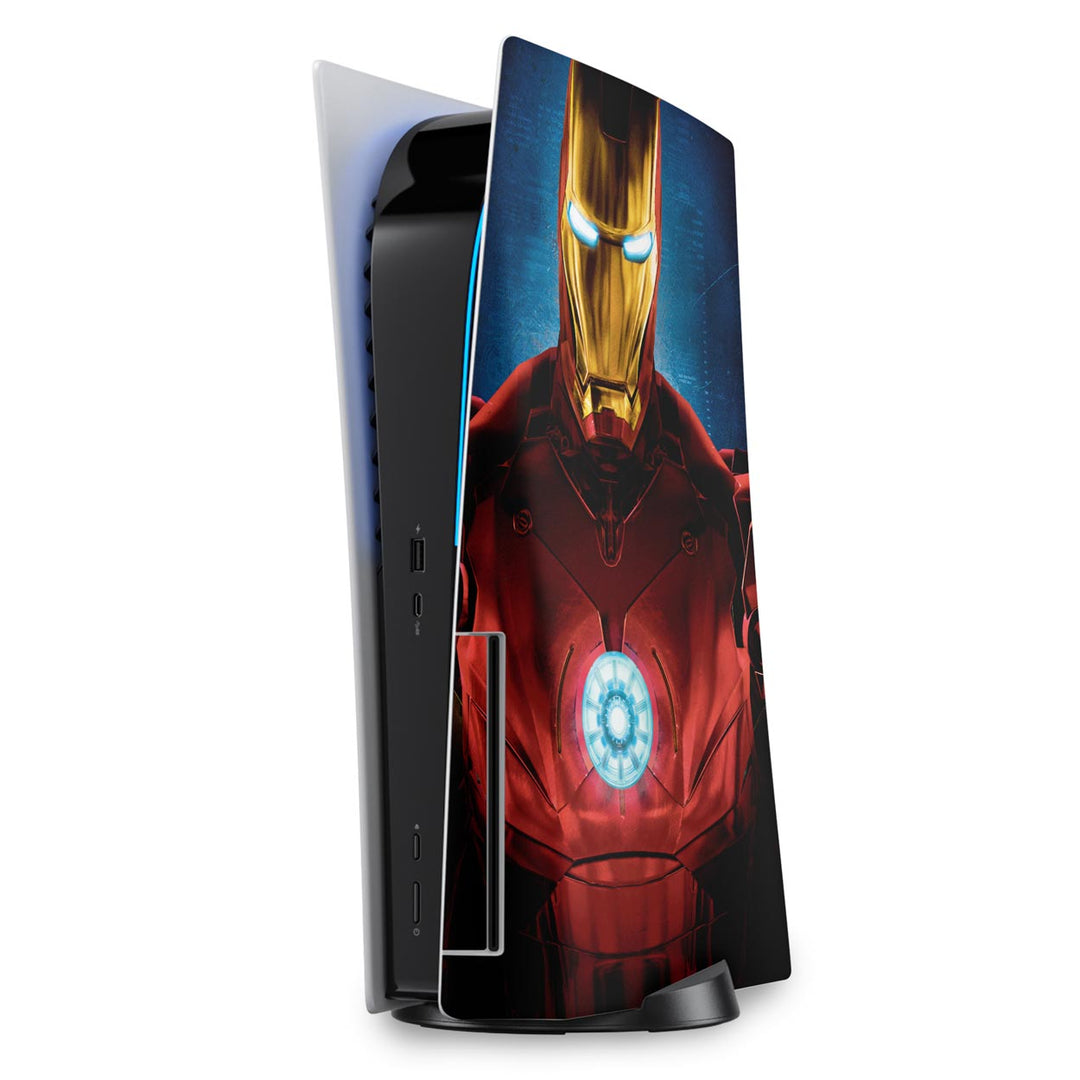 Skin Anti-Rage PS5 Fat Vertical - Iron Man Homem De Ferro - Pop Arte Skins - foto 5