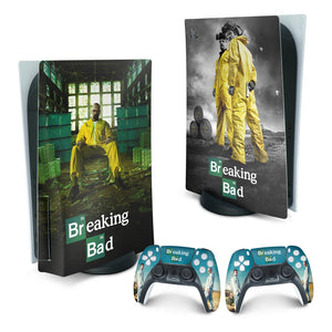 Skin Anti-Rage PS5 Fat Vertical - Breaking Bad - Pop Arte Skins