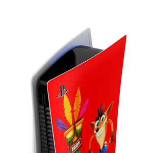 Skin Anti-Rage PS5 Fat Vertical - Crash Bandicoot - Pop Arte Skins - foto 3