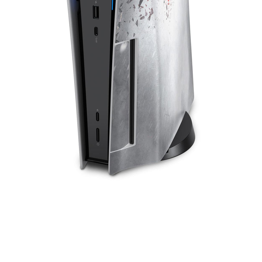 Skin Anti-Rage PS5 Fat Vertical - Batman Vs Superman Logo - Pop Arte Skins - foto 6