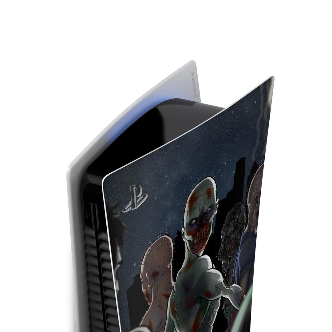 Skin Anti-Rage PS5 Fat Vertical - Zombie Zumbi The Walking - Pop Arte Skins - foto 3