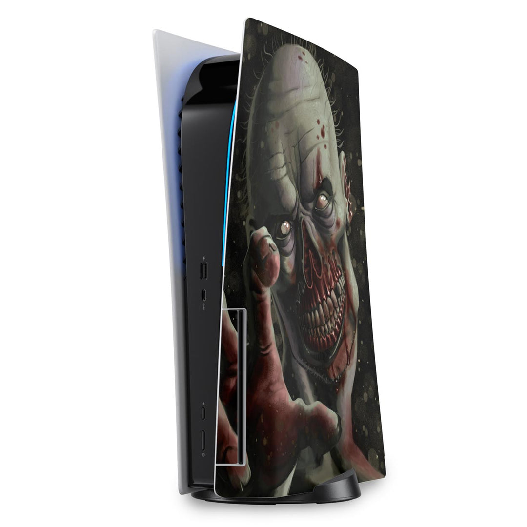 Skin Anti-Rage PS5 Fat Vertical - Zombie Zumbi The Walking - Pop Arte Skins - foto 5