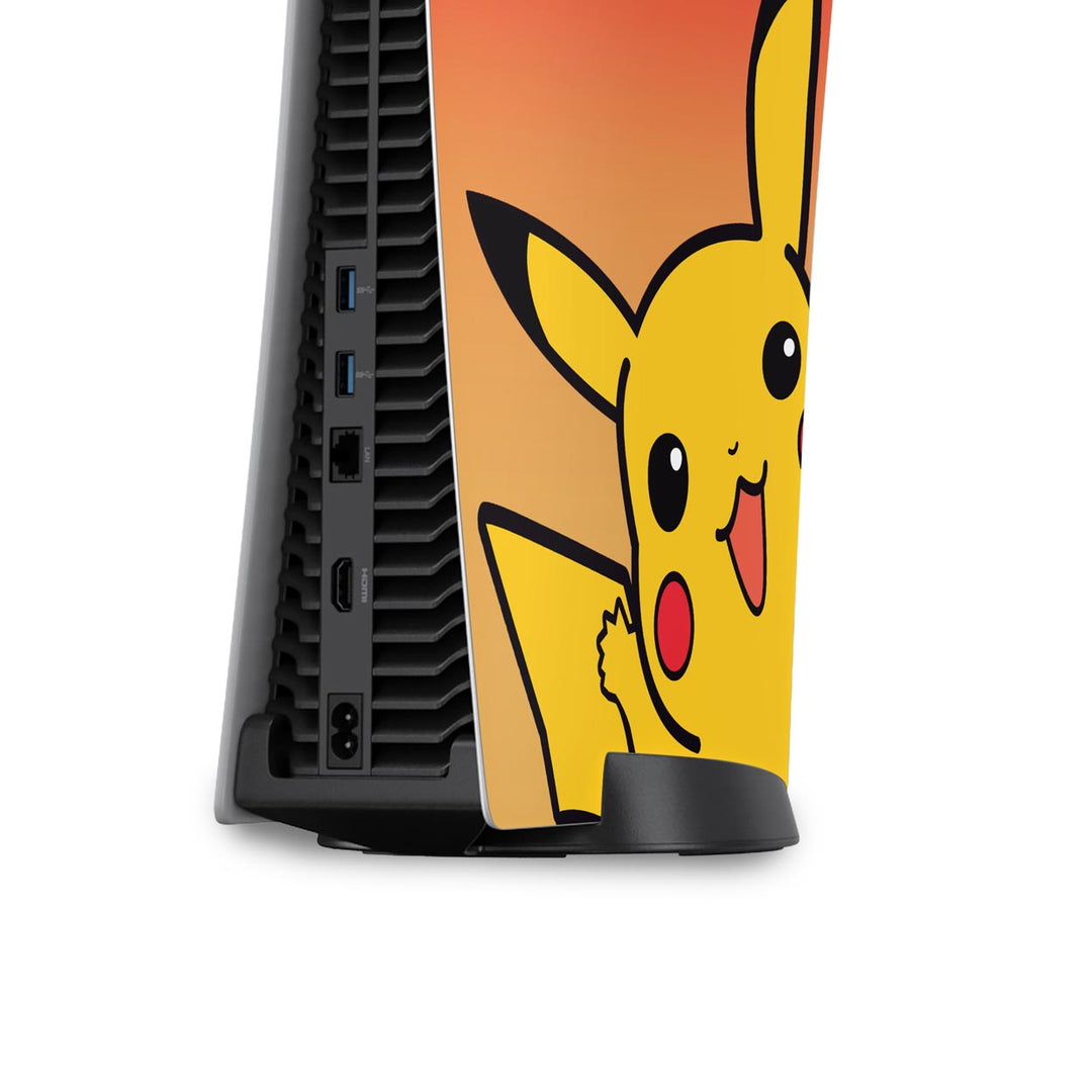 Skin Anti-Rage PS5 Fat Vertical - Pokemon Pikachu - Pop Arte Skins - foto 4