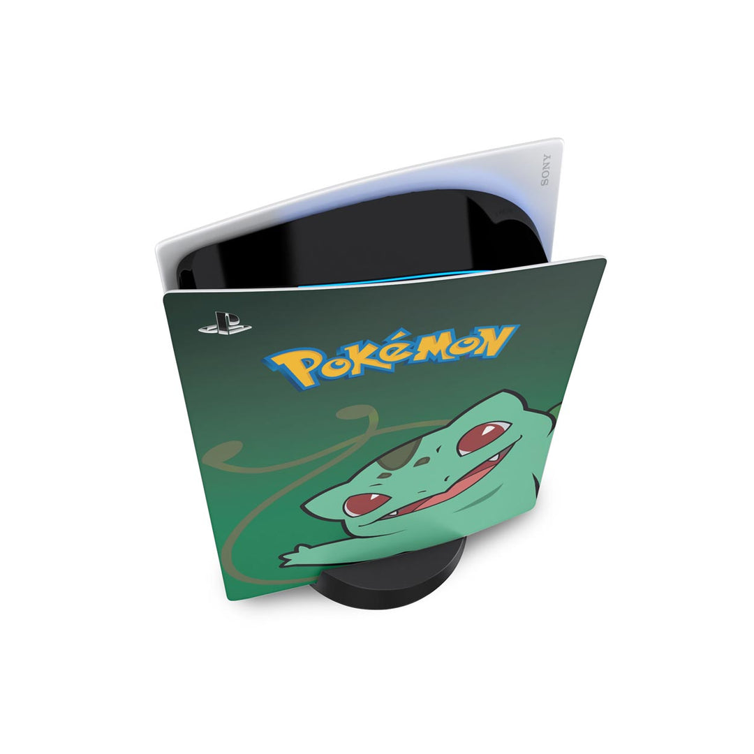 Skin Anti-Rage PS5 Fat Vertical - Pokemon Bulbasaur - Pop Arte Skins - foto 2