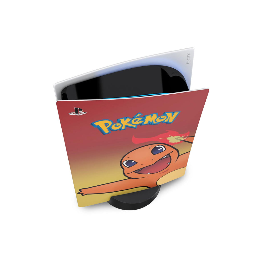 Skin Anti-Rage PS5 Fat Vertical - Pokemon Charmander - Pop Arte Skins - foto 2