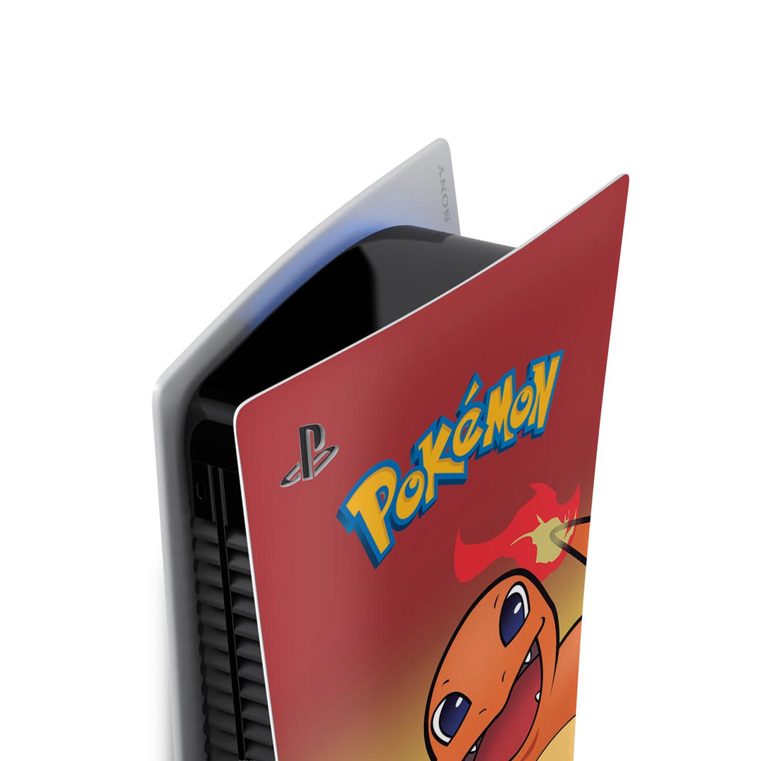 Skin Anti-Rage PS5 Fat Vertical - Pokemon Charmander - Pop Arte Skins - foto 3