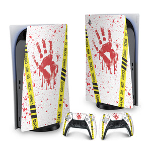 Skin Anti-Rage PS5 Fat Vertical - Cena De Crime Scene - Pop Arte Skins - foto 9