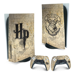 Skin Anti-Rage PS5 Fat Vertical - Harry Potter - Pop Arte Skins