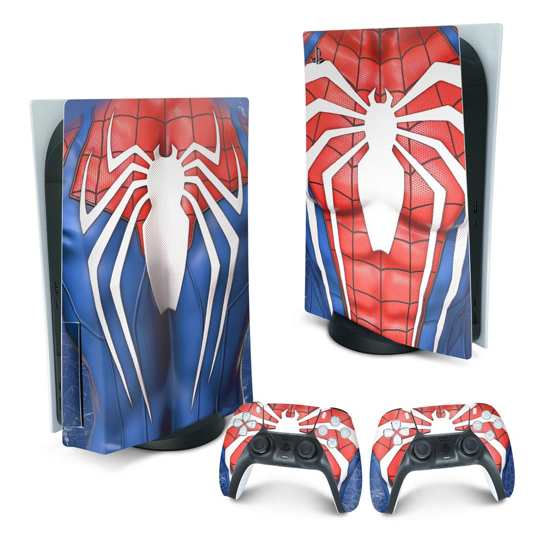 Skin Anti-Rage PS5 Fat Vertical - Spider-Man Homem Aranha 2 - Pop Arte Skins