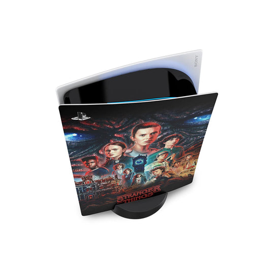 Skin Anti-Rage PS5 Fat Vertical - Stranger Things