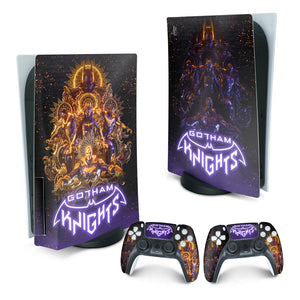 Skin Anti-Rage PS5 Fat Vertical - Gotham Knights - Pop Arte Skins