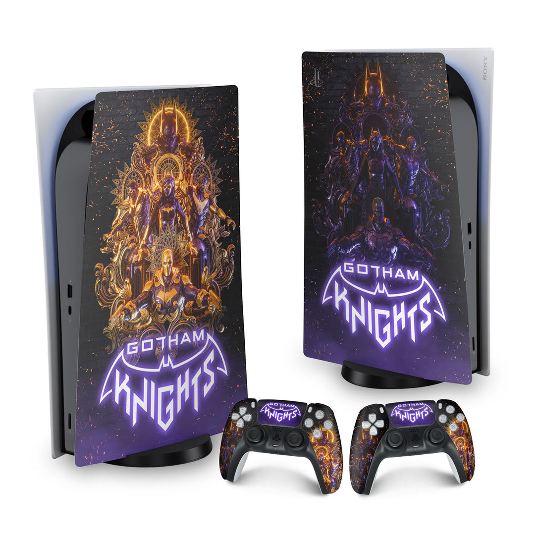 Skin Anti-Rage PS5 Fat Vertical - Gotham Knights - Pop Arte Skins - foto 9
