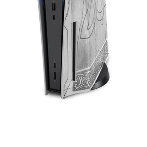 Skin Anti-Rage PS5 Fat Vertical - Mjolnir Thor Amor e Trovão - Pop Arte Skins - foto 6