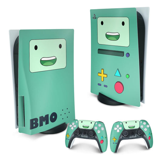 Skin Anti-Rage PS5 Fat Vertical - BMO Hora de Aventura