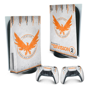 Skin Anti-Rage PS5 Fat Vertical - The Division 2 - Pop Arte Skins